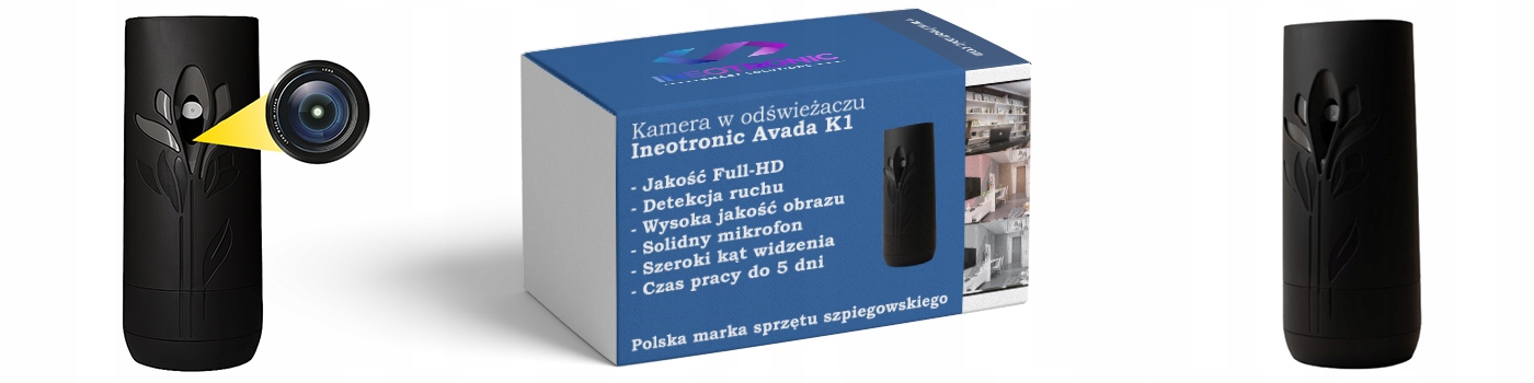 Wysoka jakość obrazu Full HD i detekcja ruchu