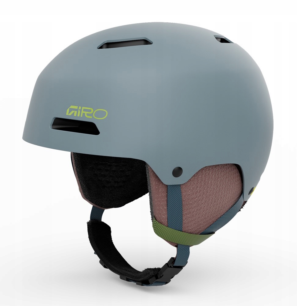 Kask zimowy juniorski GIRO CRUE matte light blue namuk – Bezpieczna jazda na stoku
