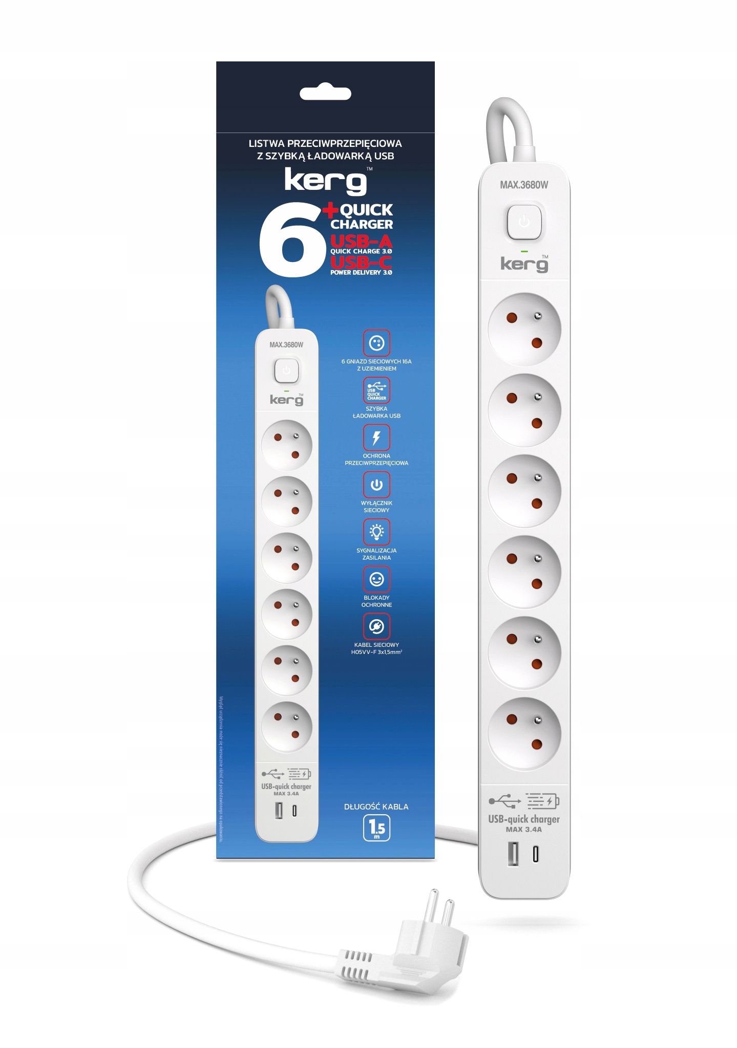 Wskaźnik zasilania – Informacje o statusie podłączenia