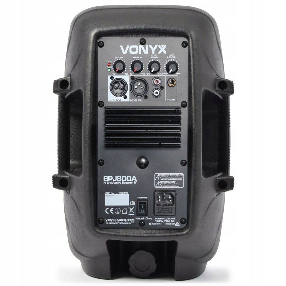 Wysokiej jakości wzmacniacz 200W i dynamiczny driver piezo