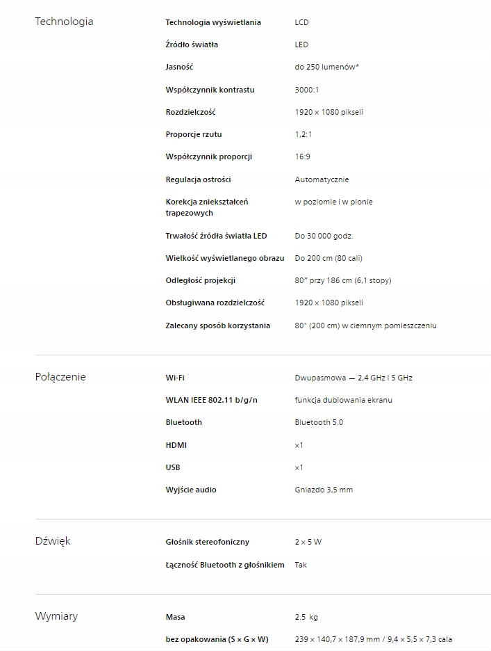 Wbudowane głośniki i Bluetooth – Pełne doświadczenie audio
