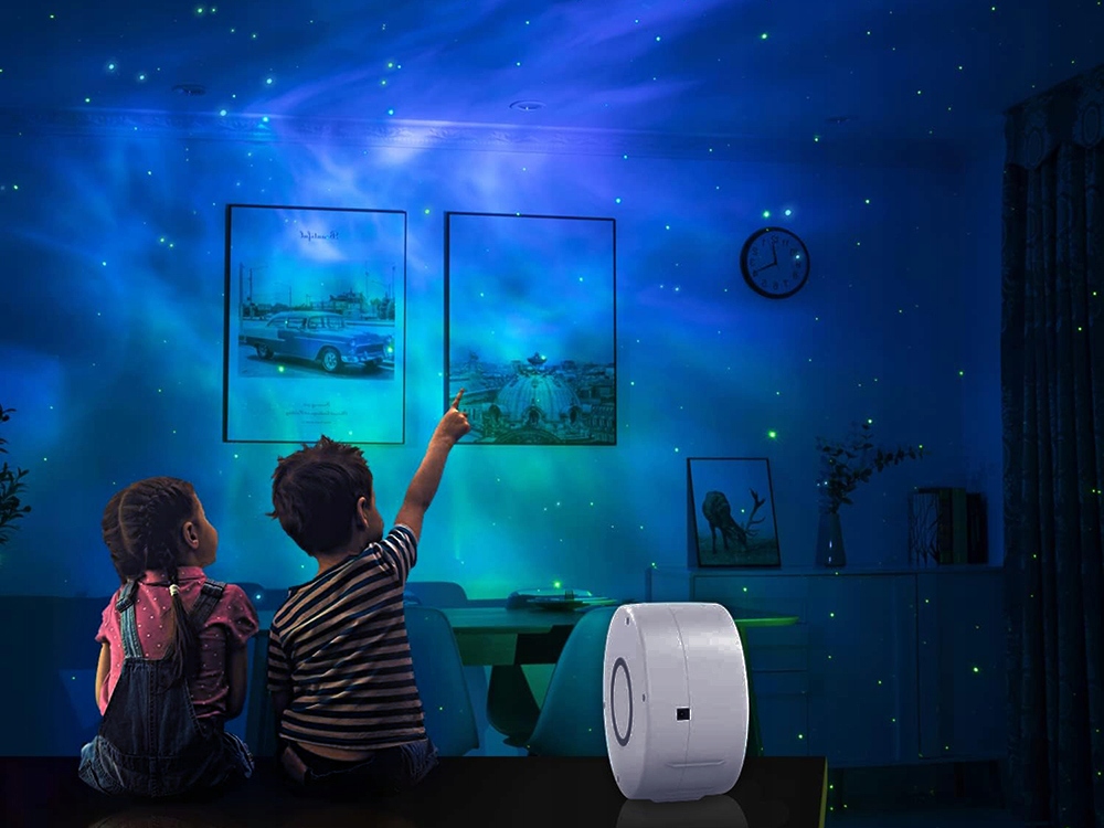 Projektor Gwiazd Rzutnik Nieba Lampka Nocna Laserowy LED Pilot – Magia na Twoim suficie