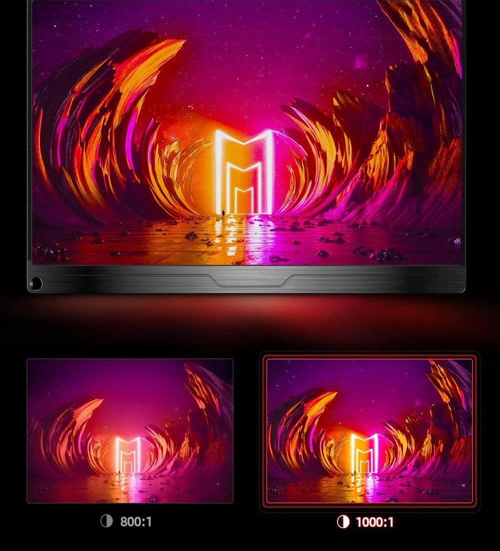 Szybki czas reakcji 1 ms – Płynność w dynamicznych scenach