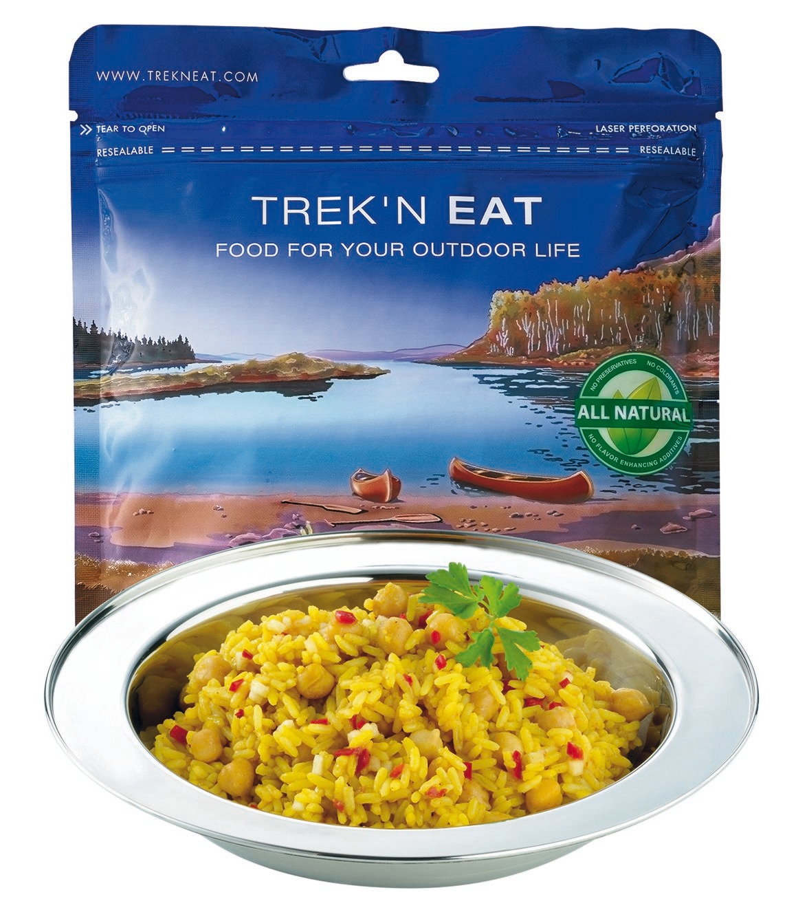 Trek N Eat Chana Masala 180g – Wegańska potrawa z ciecierzycą