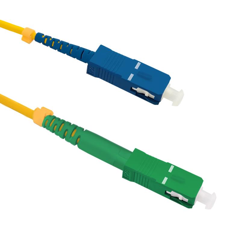 Patchcord optyczny SC/APC - SC/UPC simplex SM 9/125 G652D 5m – Wysoka jakość i niezawodność