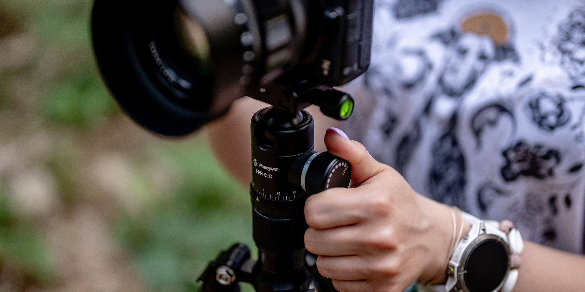 Statyw Fotopro F5 z głowicą kulową FPH-52Q