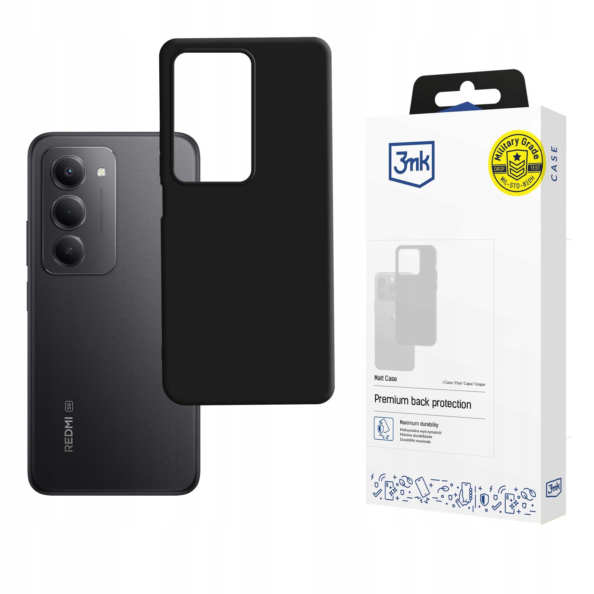 Ochronny pokrowiec do Matt Case do Redmi 15 5G – Stylowy i funkcjonalny