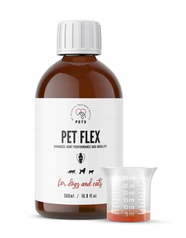 PET FLEX* – Preparat na stawy i mobilność dla zwierząt 500ml