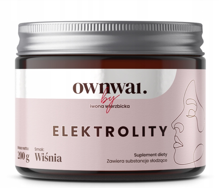 OWNWAI Elektrolity Wiśnia – Suplement diety dla aktywnych