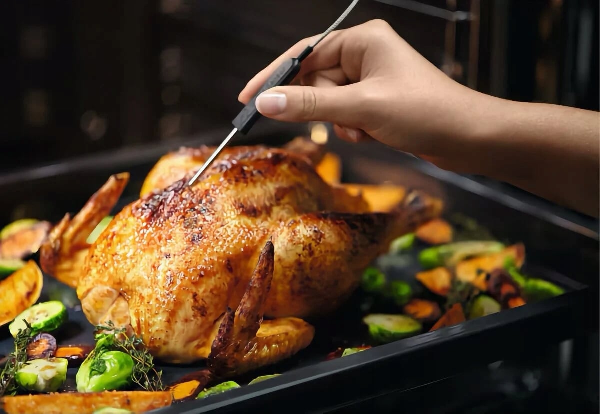 Wbudowana termosonda dla perfekcyjnych potraw