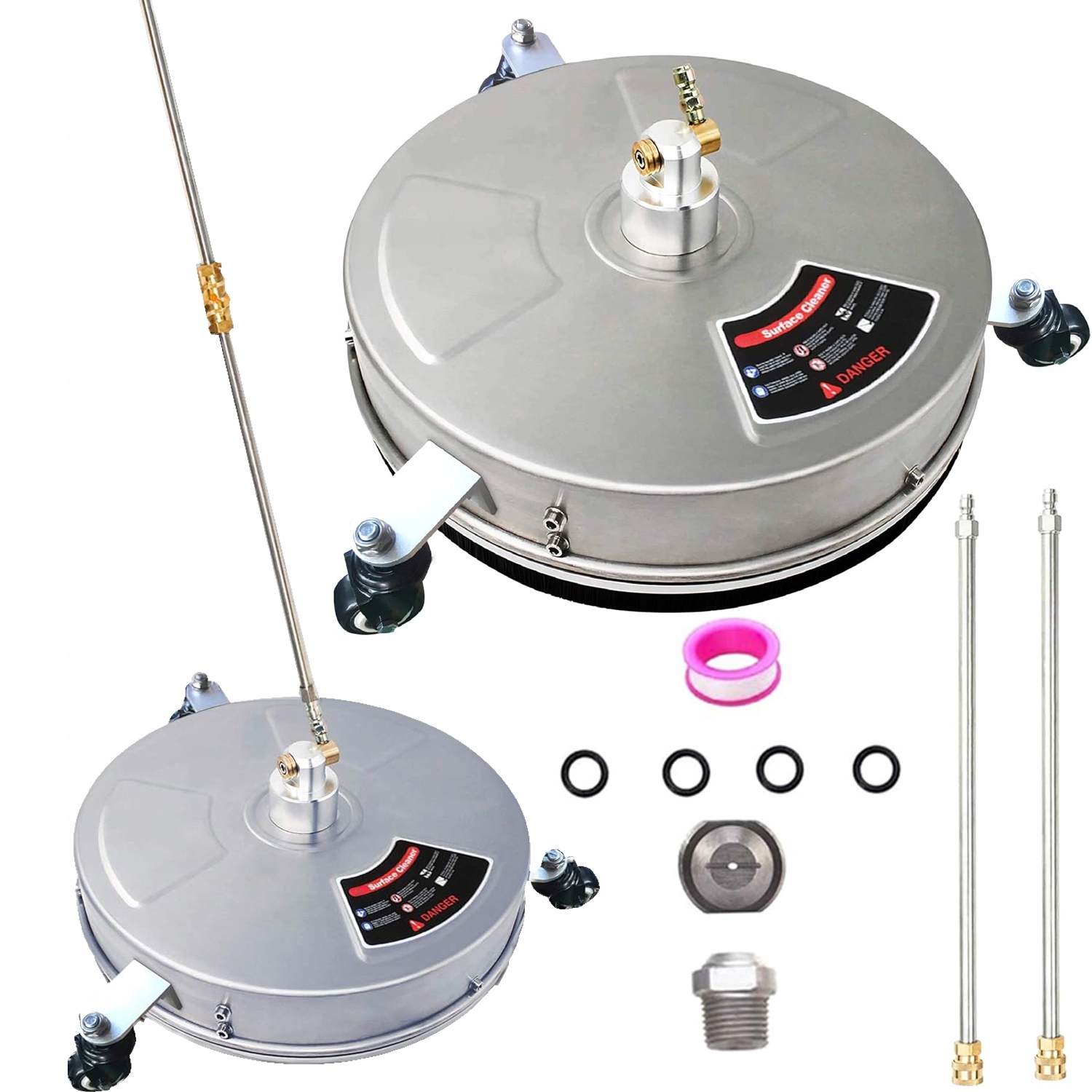 Profesjonalna szczotka do kostki T-Racer 20' 50cm – Skuteczne czyszczenie dużych powierzchni