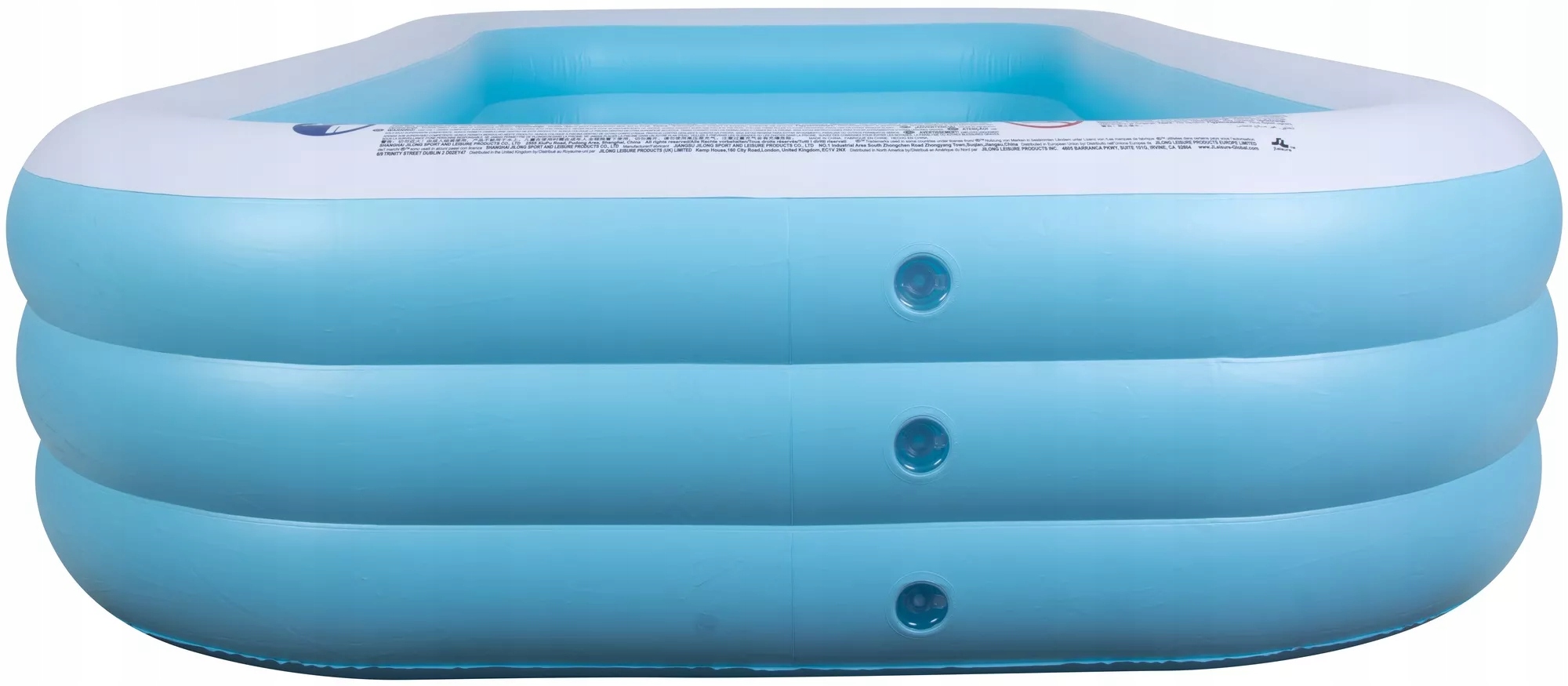 Stabilna konstrukcja z 3 pierścieniami