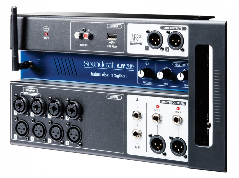 Mikser Soundcraft Ui12 – Nowoczesne rozwiązanie dla profesjonalnych dźwiękowców
