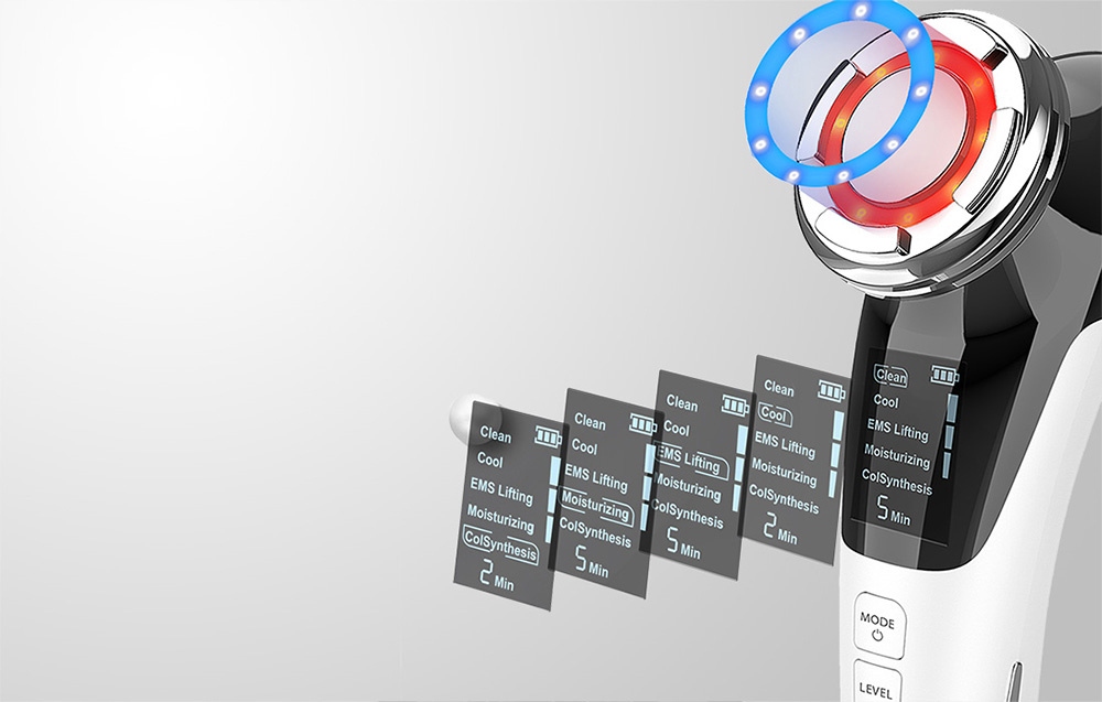 Pięć trybów pielęgnacji dla kompleksowego efektu