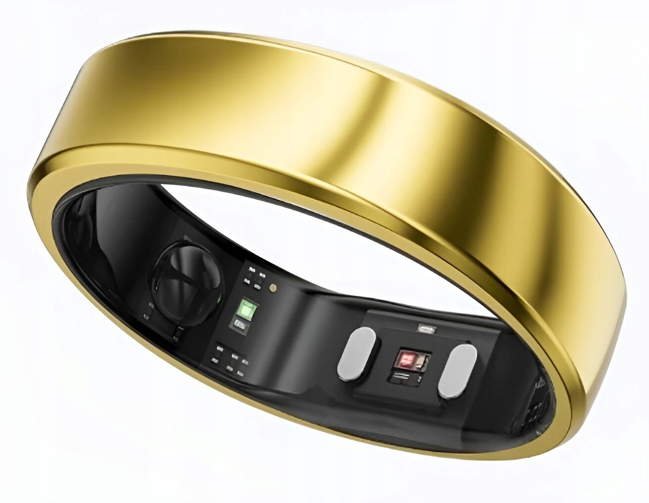 RingConn Gen 2 – Inteligentny pierścień do śledzenia aktywności w eleganckim złotym kolorze