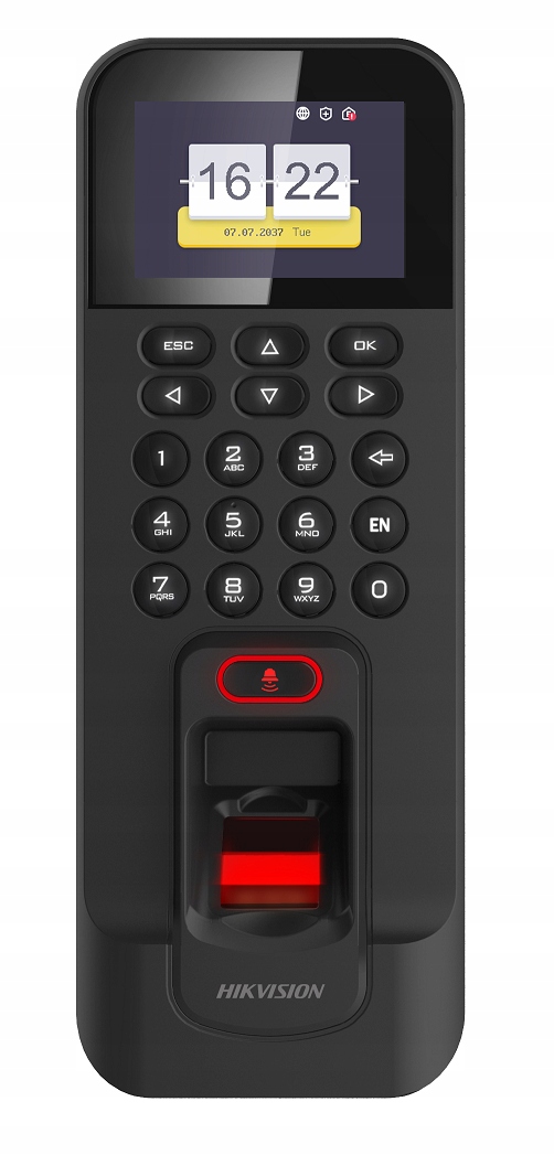 Historia zdarzeń i pamięć na 3000 kart RFID