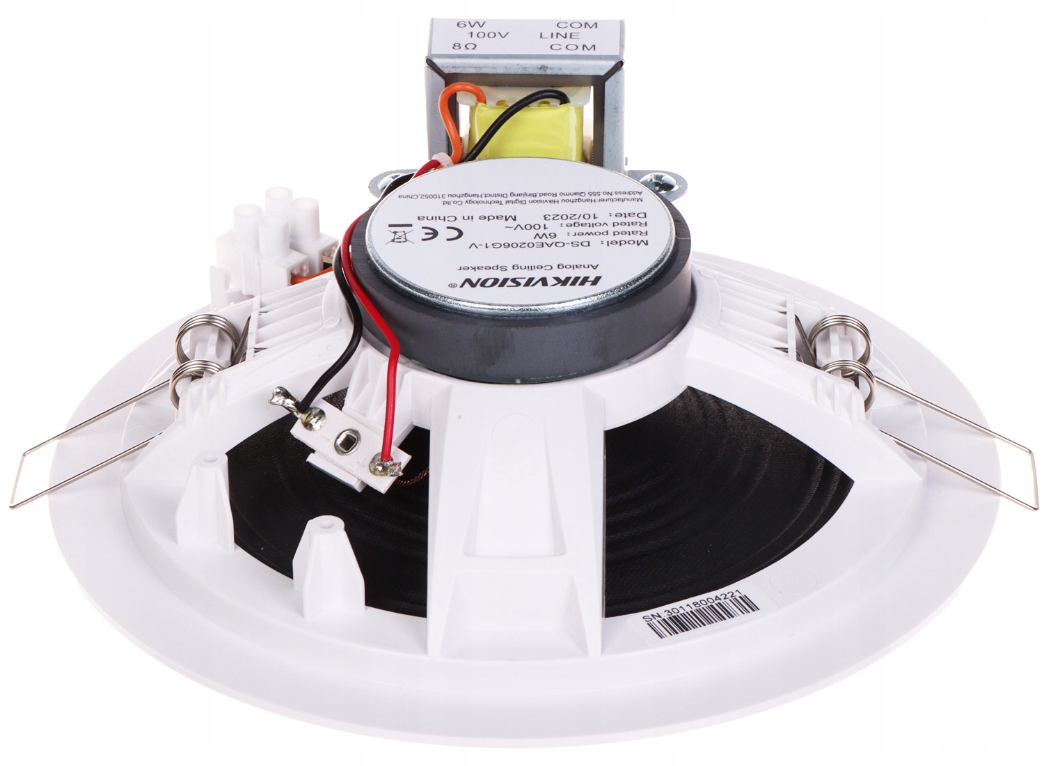 Analogowy głośnik sufitowy o mocy 6W