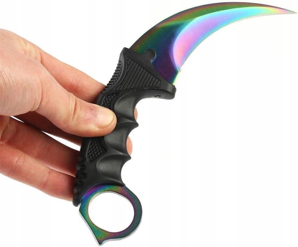 Oryginalny design z tęczowym wykończeniem