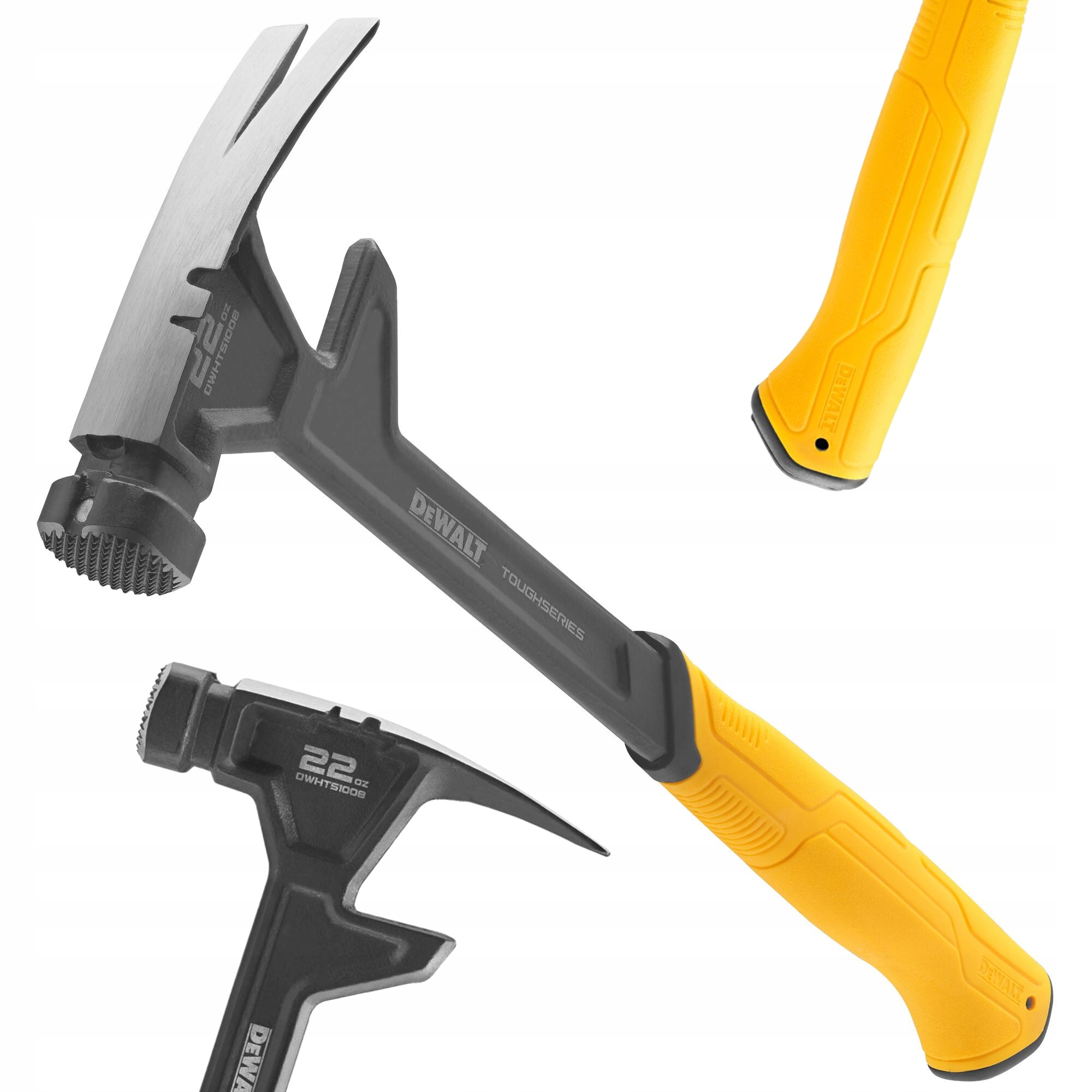 Zestaw narzędzi Dewalt młotek stalowy wyburzeniowy 1-cz. 624g – Idealny do prac rozbiórkowych