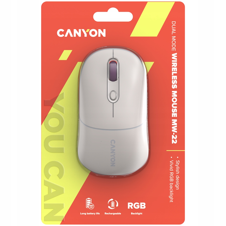 Mysz Canyon MW-22 – Bezprzewodowa mysz optyczna 2 w 1