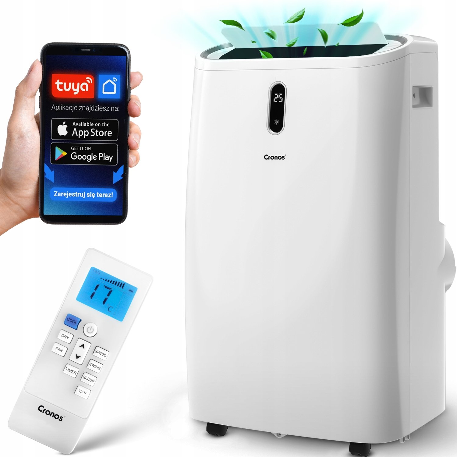 Nowoczesne sterowanie przez Wi-Fi i pilot