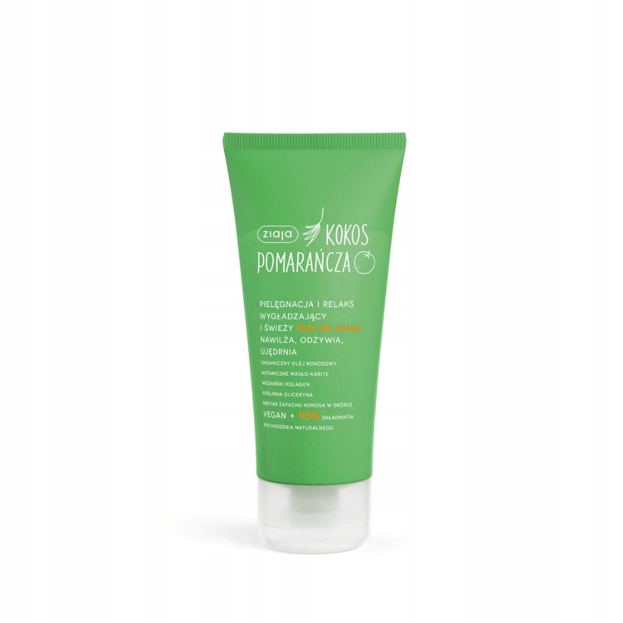 Wegańska formuła z 95% składników naturalnych