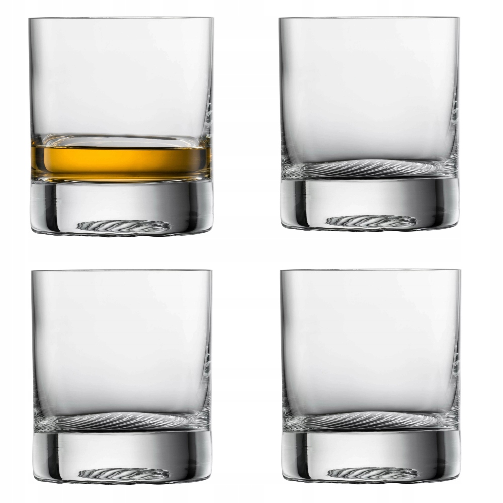 ECHO Whisky 200 ml – Eleganckie szklanki do whisky w zestawie 4 sztuk
