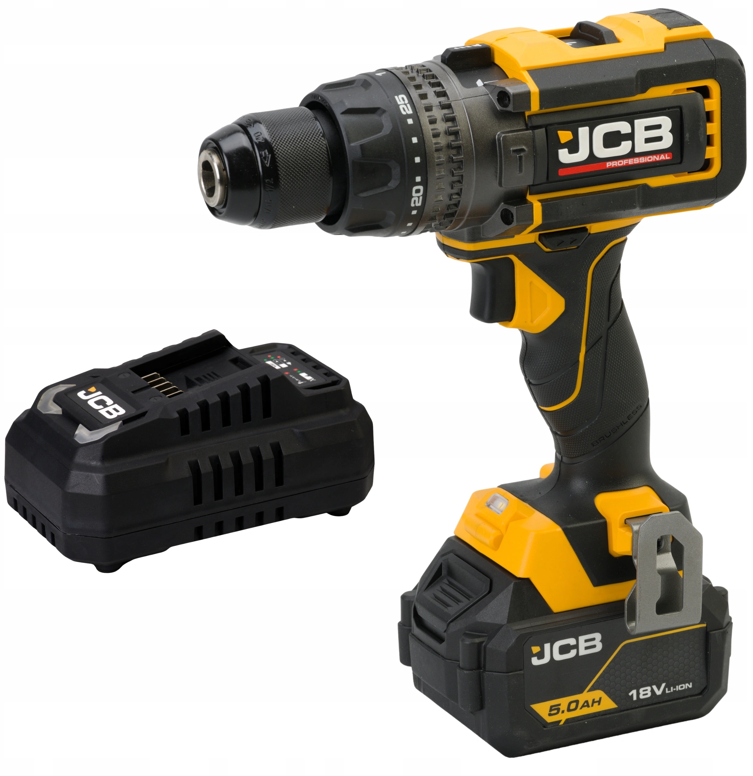 JCB Professional 18V Wiertarko Wkrętarka – Twoje niezawodne narzędzie do każdego zadania