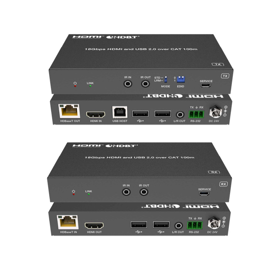 System przekazu sygnału AV Digitus DIGITUS HDMI HDBaseT 3.0 Extender Set – Niezawodna transmisja wideo