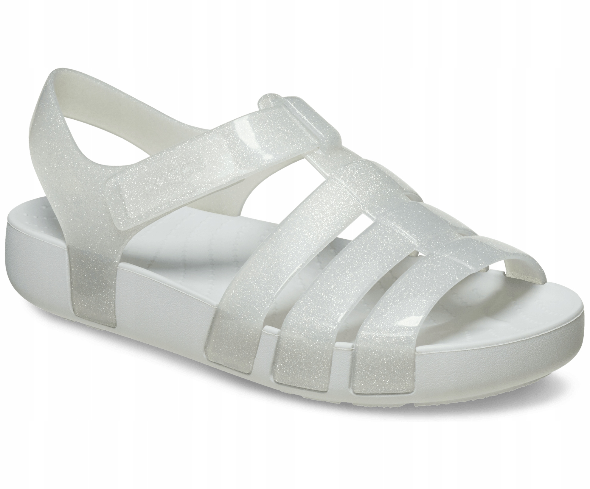 Sandały Crocs Isabella Glitter Kids Sandal 209836-0IC – Idealne na letnie przygody
