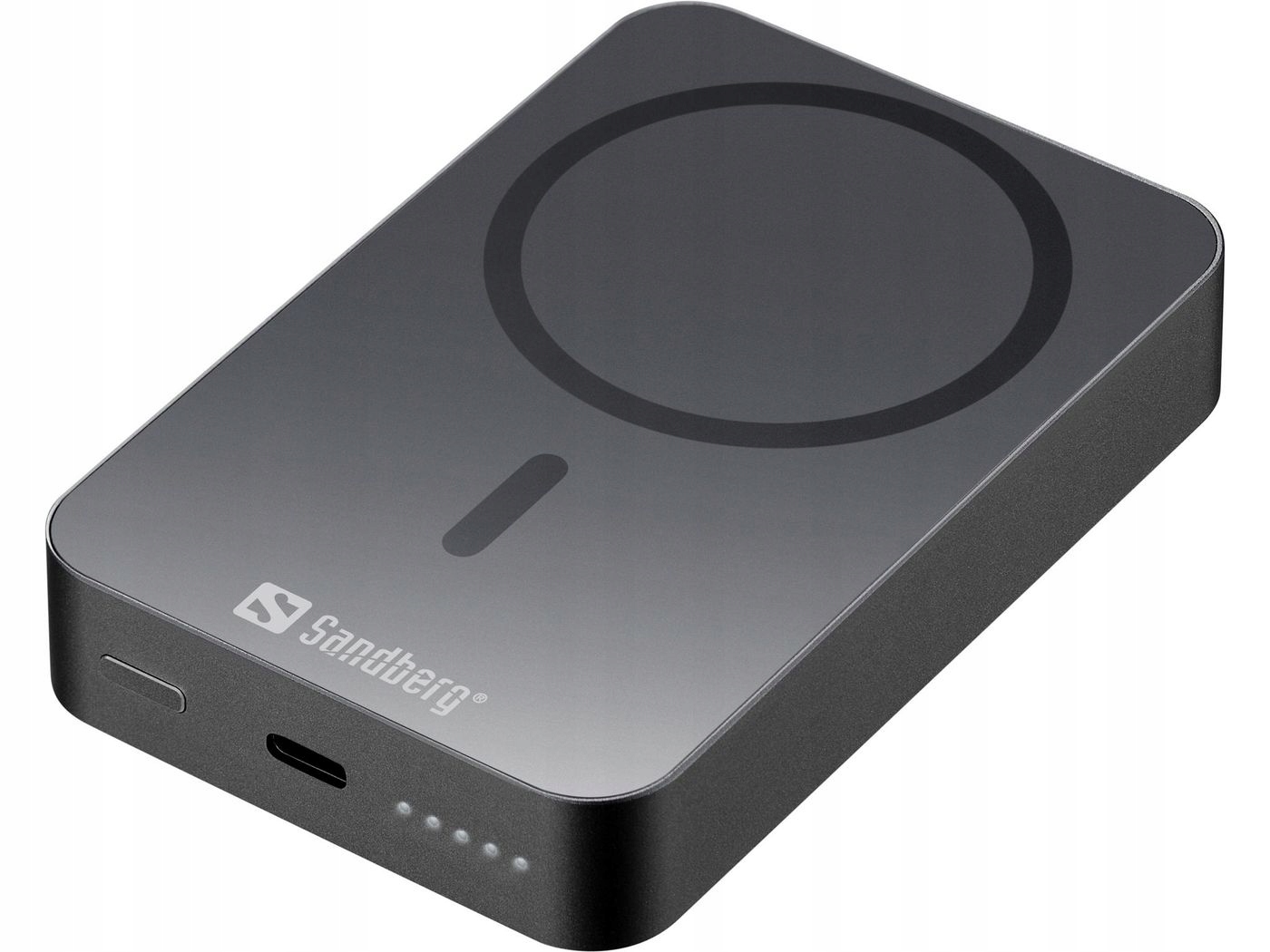 Powerbank Sandberg Mag Wireless Powerbank 10000 ALU – Wydajne ładowanie w zasięgu ręki