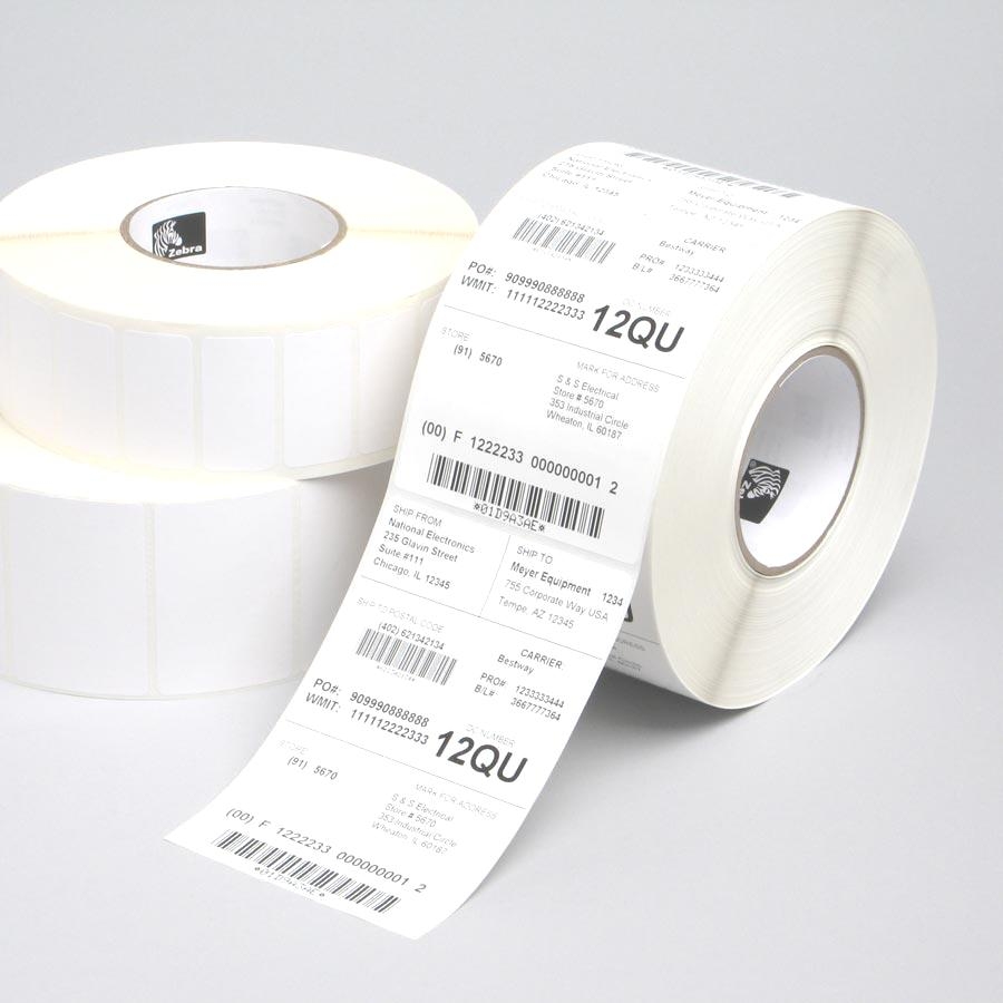 Etykiety termotransferowe Zebra 83x51mm – Idealne do Twojego biura