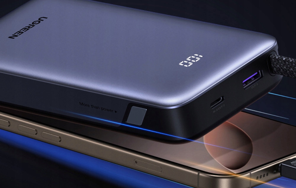 Wbudowany przewód USB-C – Koniec z plątaniną kabli