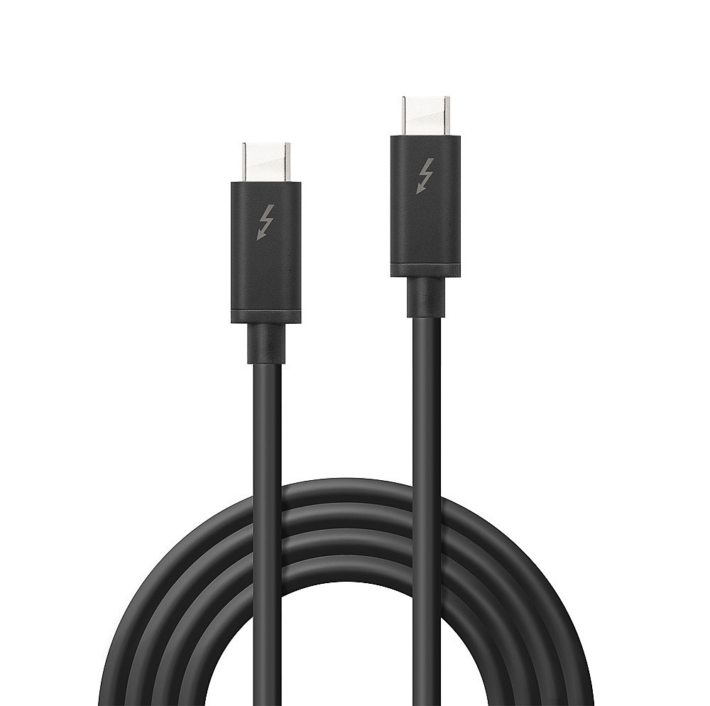 Kabel Thunderbolt 3 2 m Czarny (41557) – Szybkie połączenie dla Twojego sprzętu