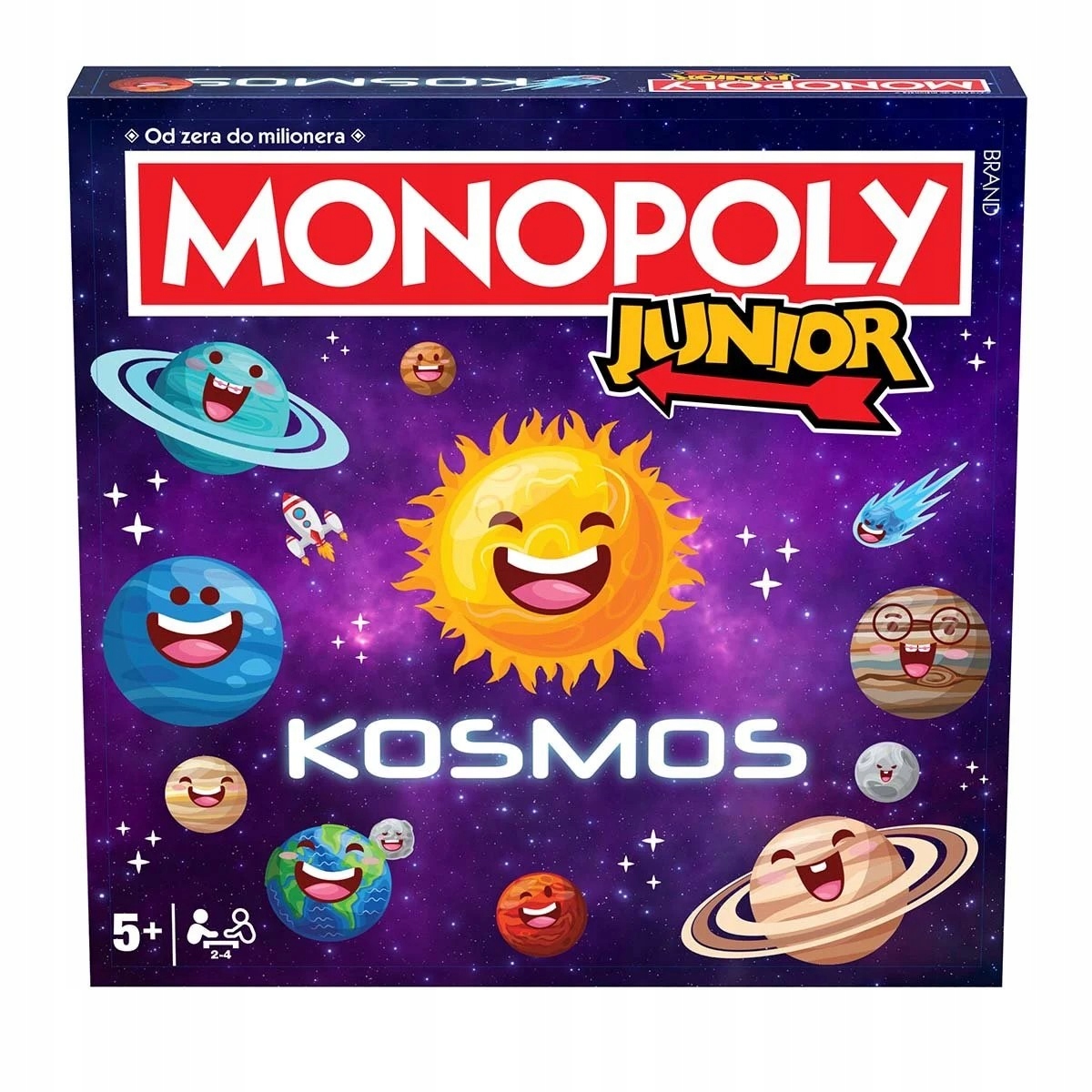Gra Monopoly Junior Kosmos – Kosmiczna przygoda dla najmłodszych