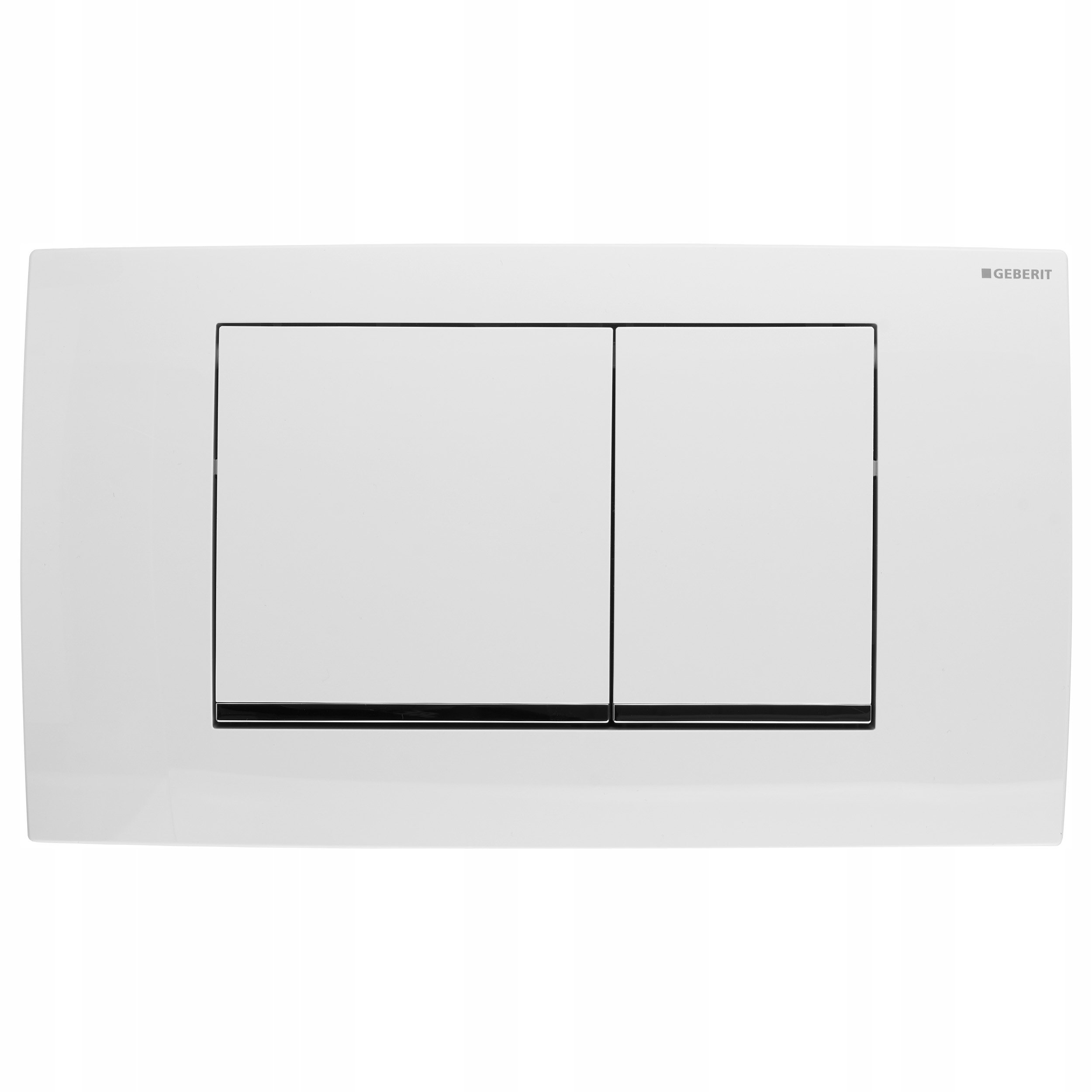 Przycisk spłukujący Geberit PRZYC. TWINLINE 30 BIAŁY/CHROM – Elegancja i funkcjonalność w Twojej łazience
