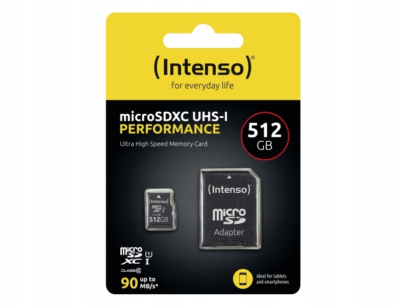 microSD 512GB UHS-I Perf CL10 – Wydajność i niezawodność w jednym