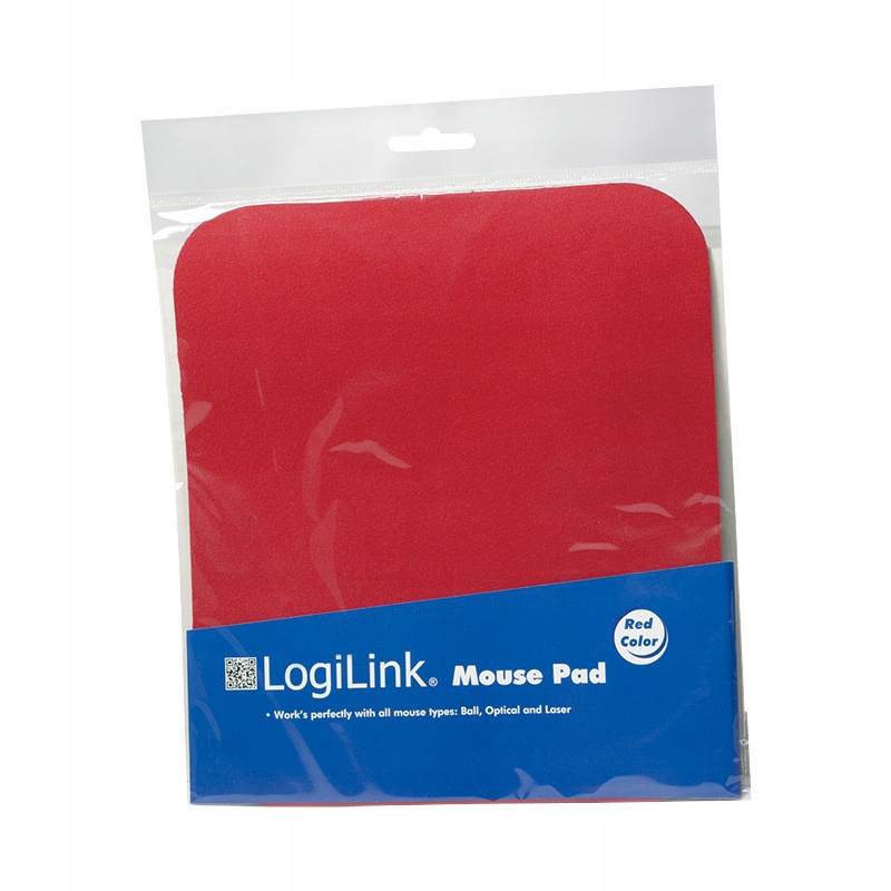 LogiLink ID0128 – Podkładka pod mysz w kolorze czerwonym