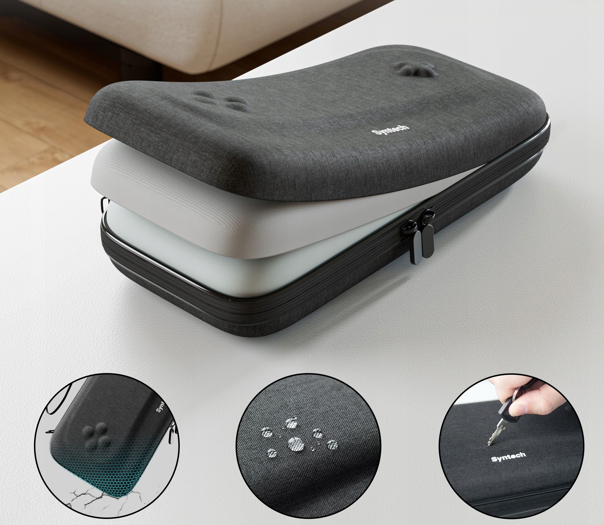 Wodoodporność i profilowane wnętrze dla idealnego dopasowania