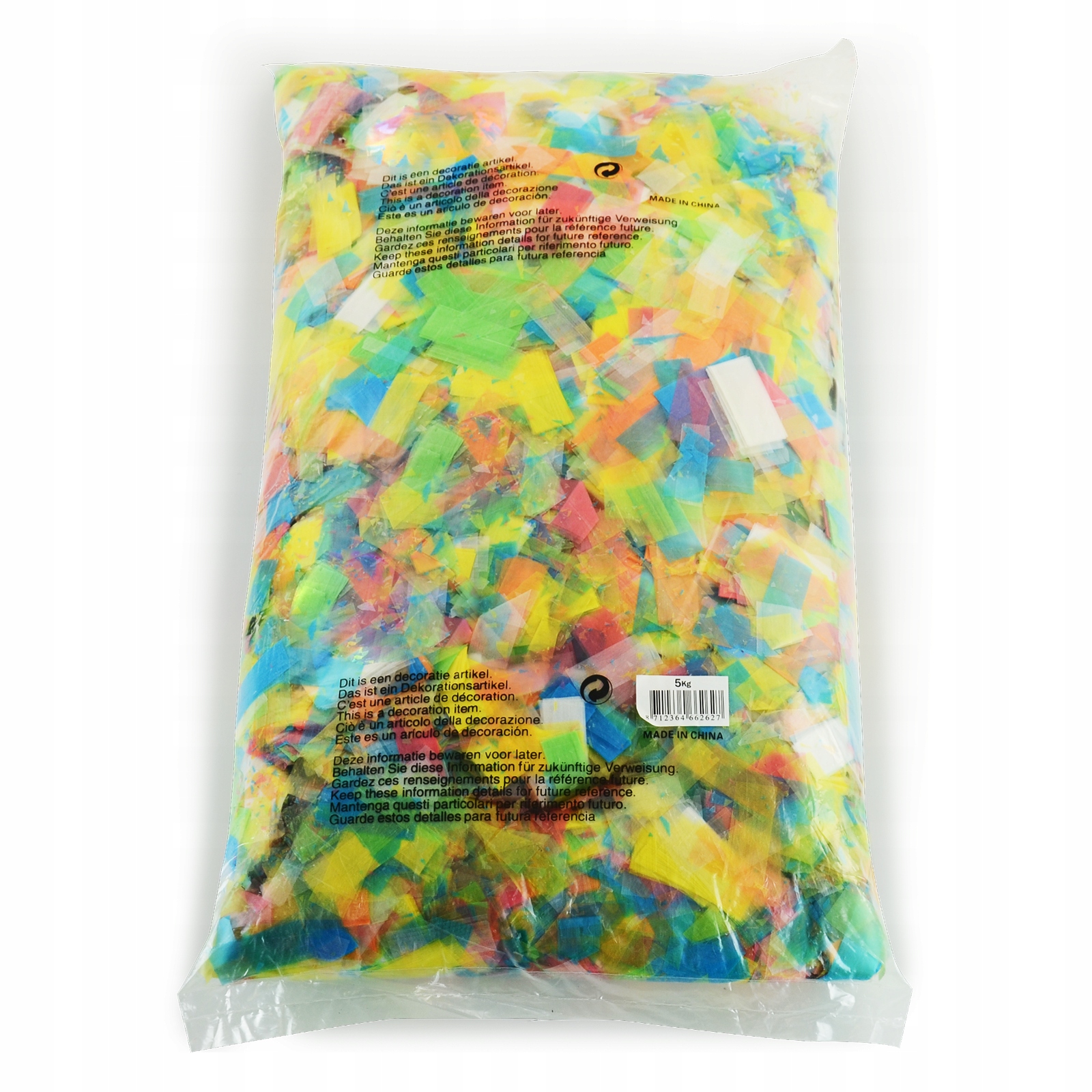 Biodegradowalne konfetti 5kg – Ekologiczna dekoracja na każdą okazję
