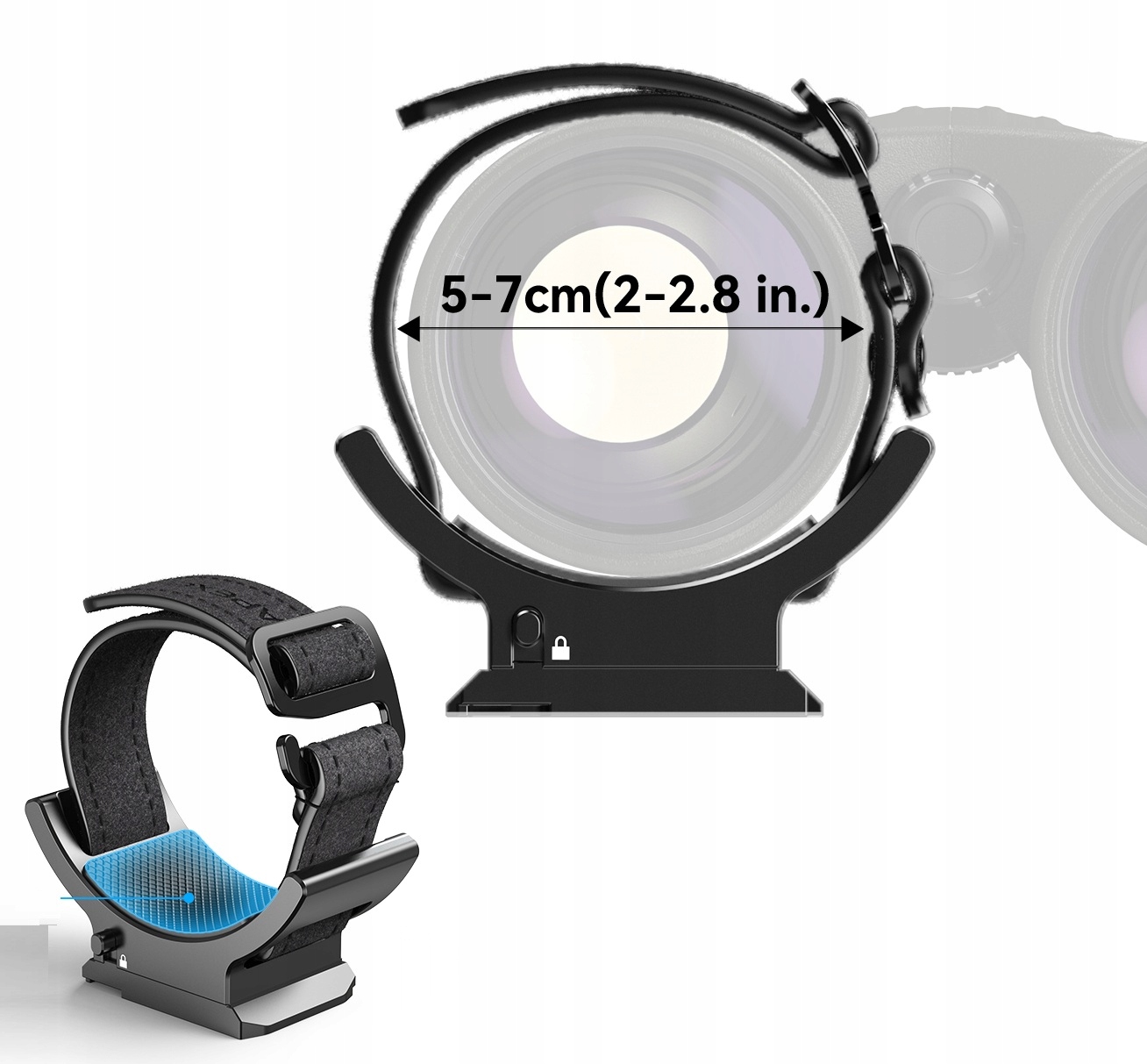 Obrotowe mocowanie 360° z blokadą pozycji