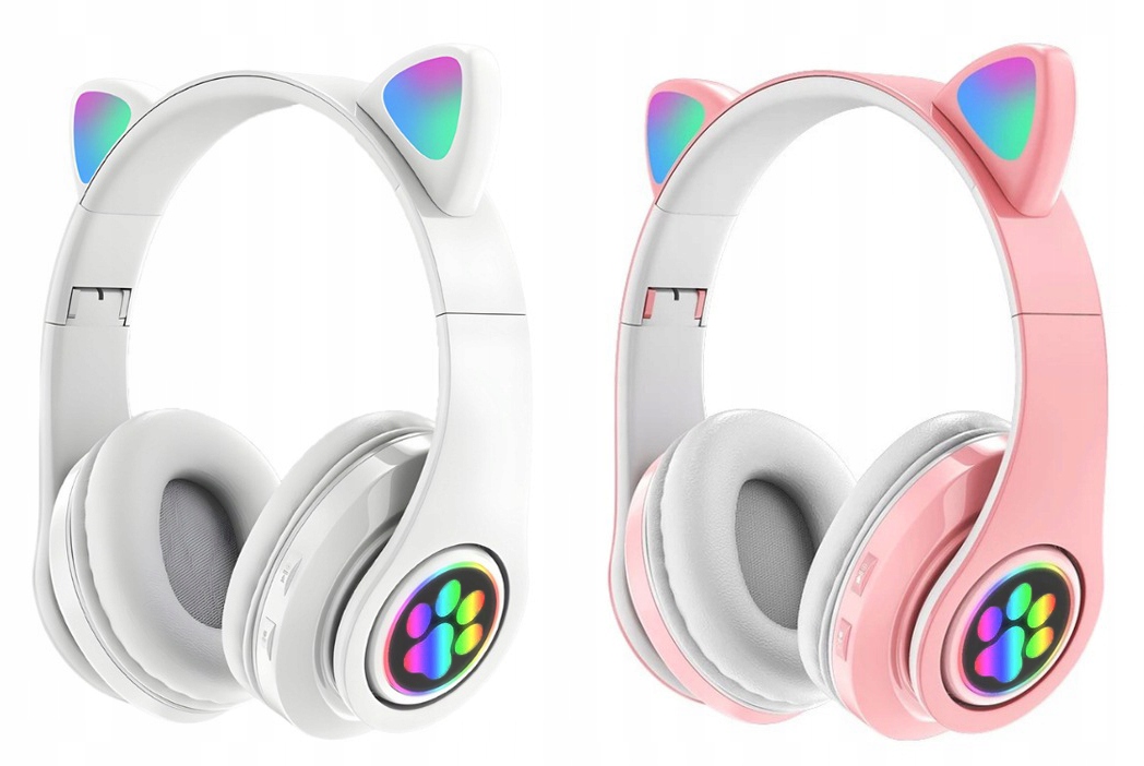 Słuchawki bezprzewodowe nauszne ARSA GO z mikrofonem dla dzieci – Muzyczne przygody dla najmłodszych
