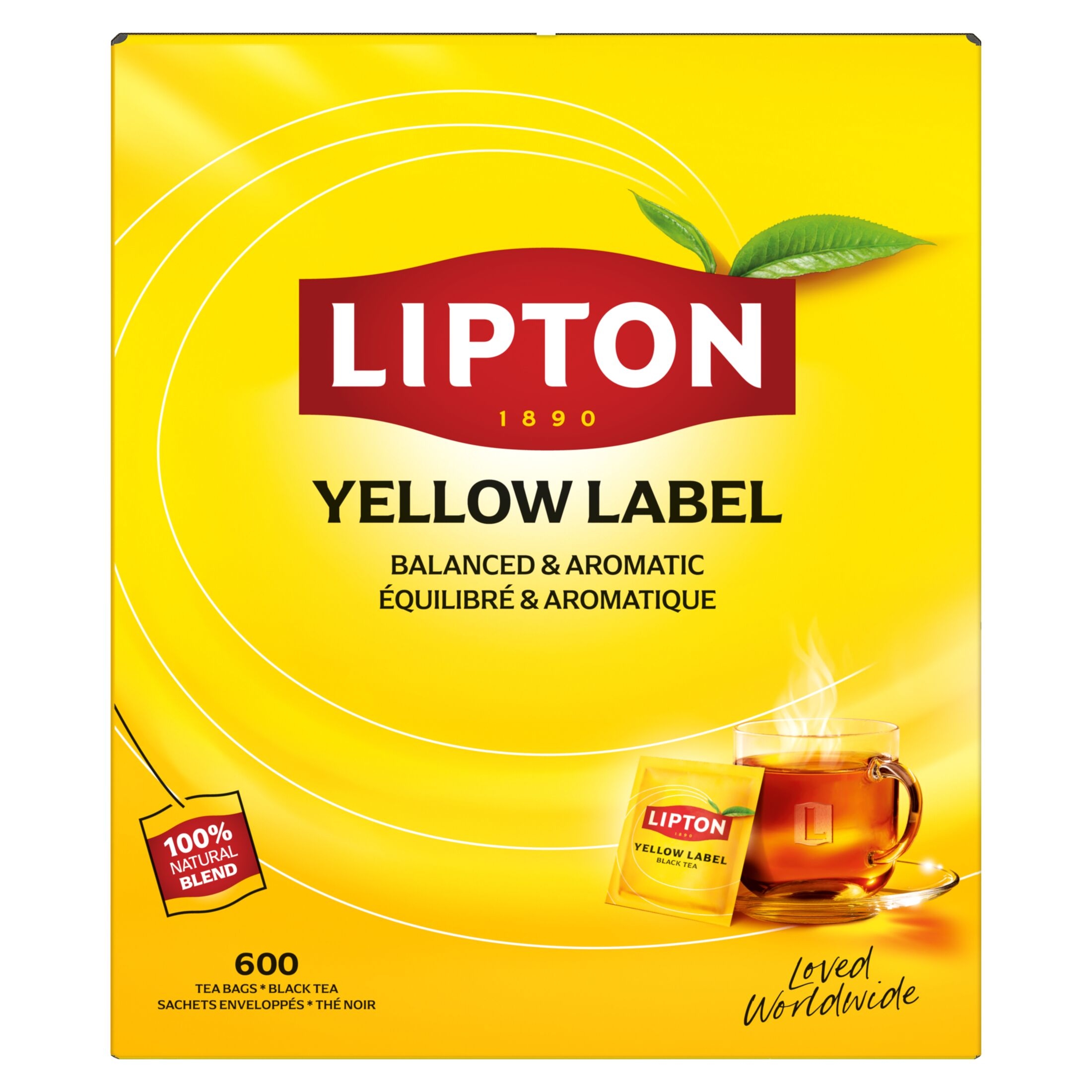 Herbata LIPTON czarna Yellow Label – Doskonały wybór na każdą chwilę