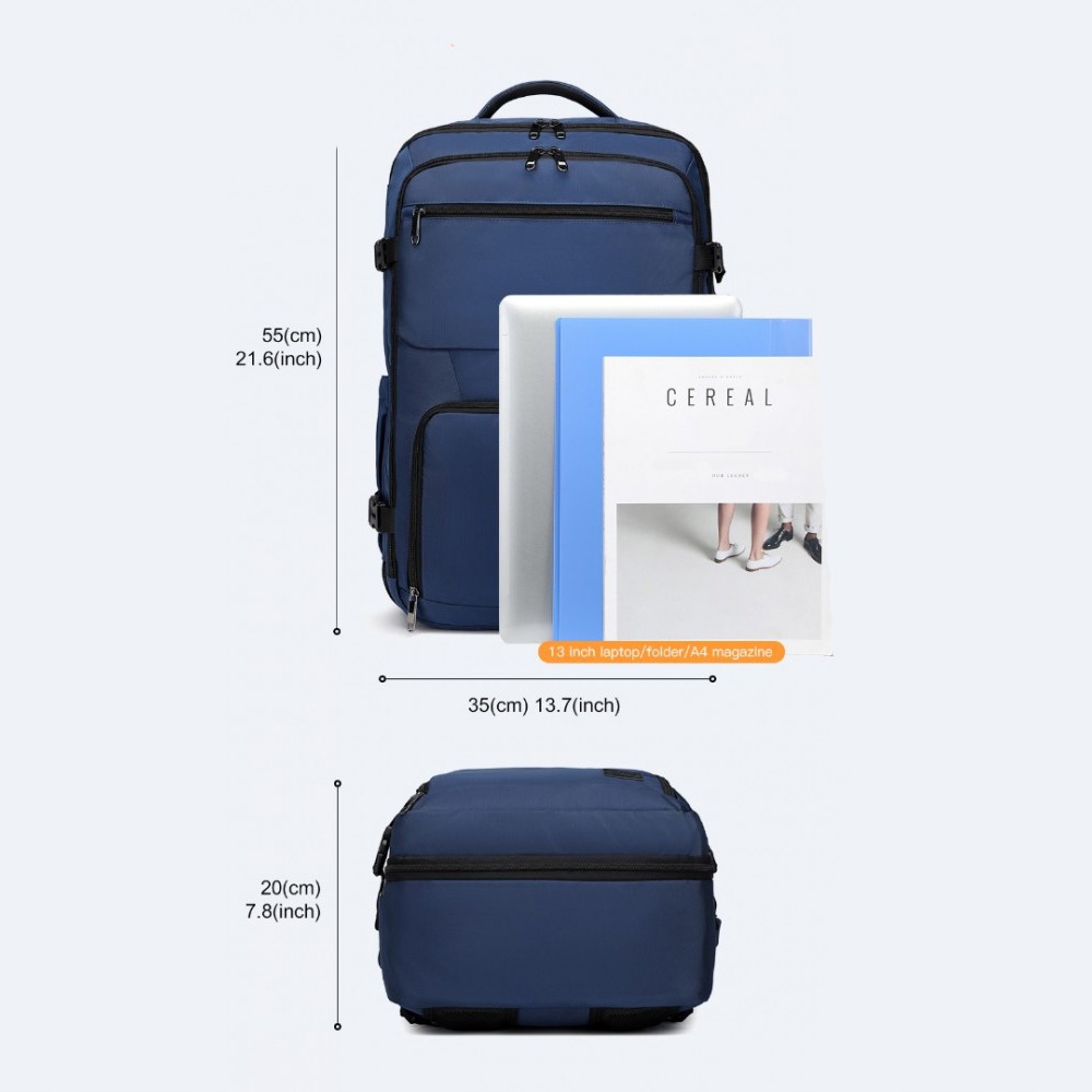 Praktyczne rozwiązania – komora otwierana na 180° i możliwość schowania szelek