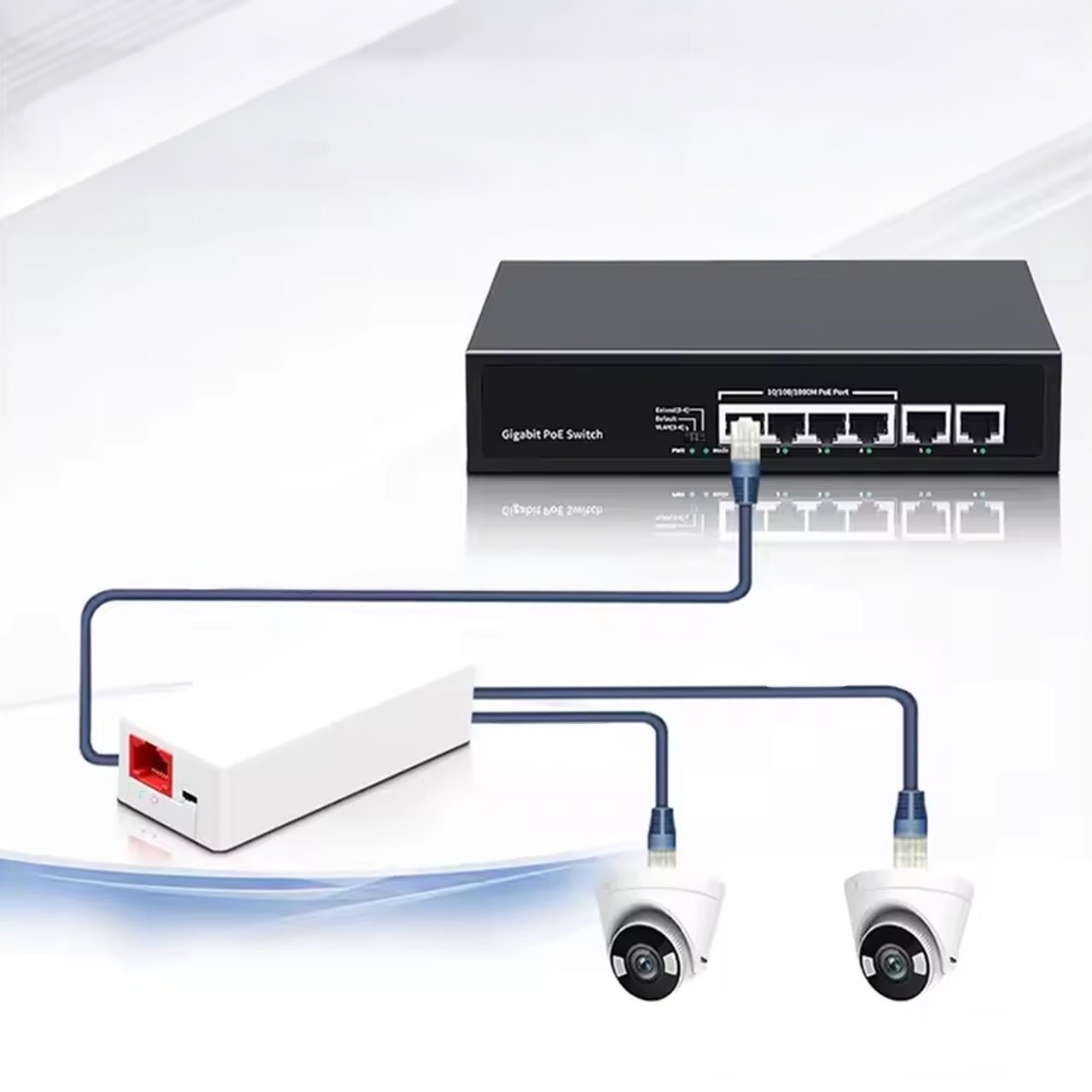 Repeater POE POE012-S 10/100Mbps – Rozszerz zasięg swojej sieci