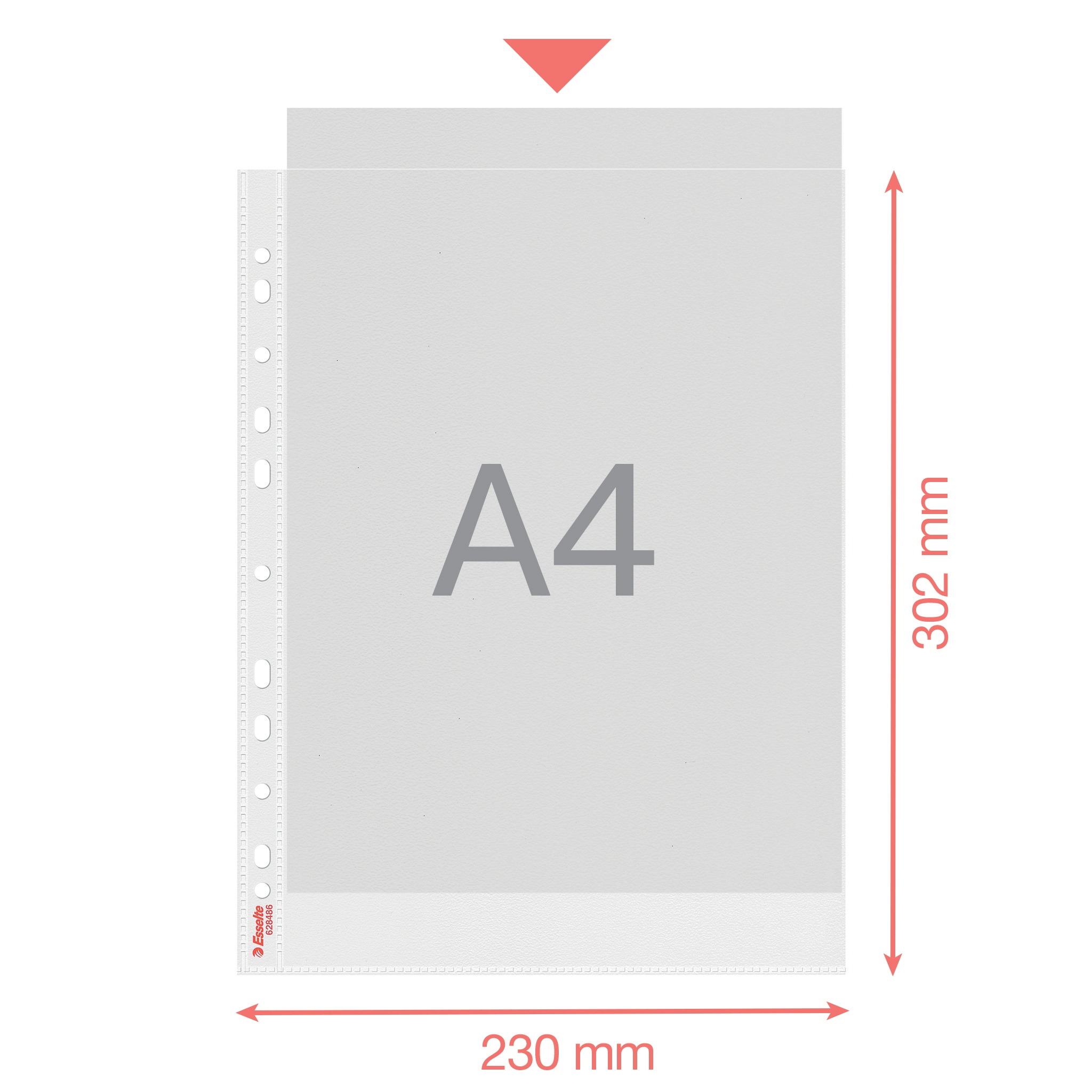 Wzmocniony pasek z 11 dziurkami – Doskonałe dopasowanie do segregatorów