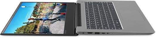 Lenovo Ideapad 330S (14, AMD), left top view laying flat.