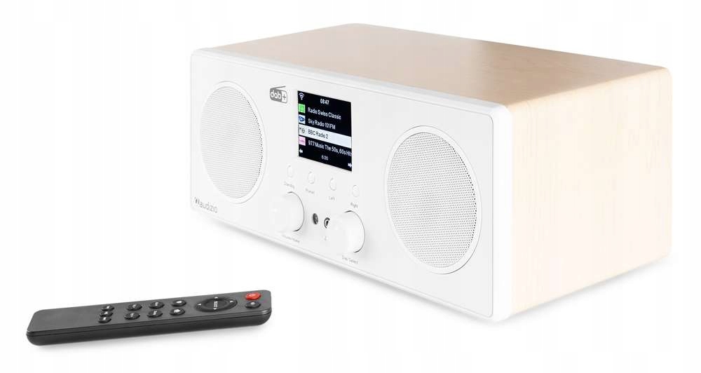 Funkcjonalność DAB+, FM i radio internetowe