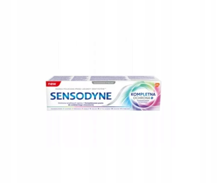 Pasta do zębów Sensodyne Kompletna Ochrona 75 ml – Twoja codzienna ochrona przed próchnicą