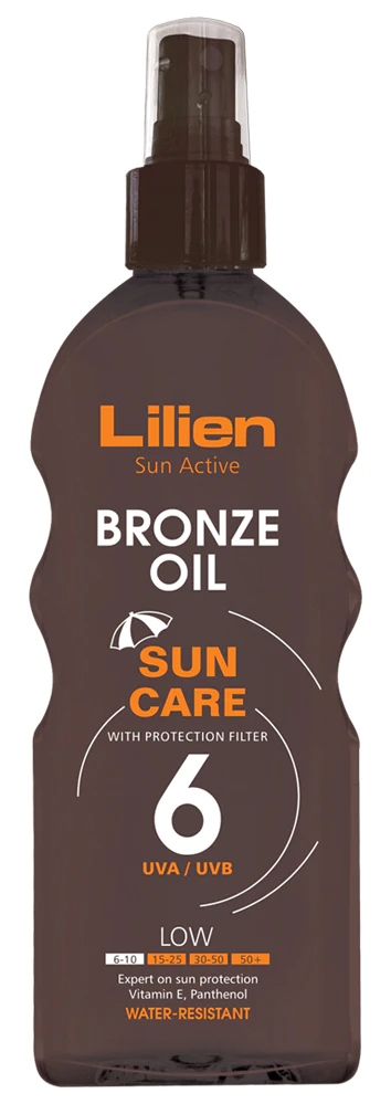 Olejek do opalania Lilien Sun Active Bronze SPF 6 – Idealna ochrona przed słońcem